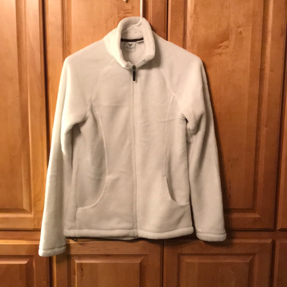White Sierra zippered sweater jacket